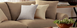 Re-upholstered couch